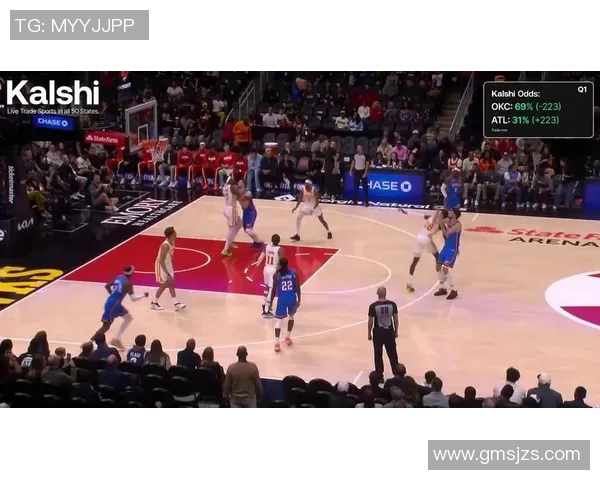 NBA半场：霍姆格伦16分，SGA13分4板，雷霆60-55领先老鹰